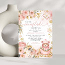 Search for pink snowflake invitations Gold