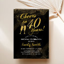Recherche de cap invitations Paillettes dorées
