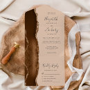 Search for mocha wedding invitations Chic