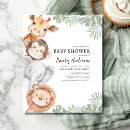 Search for monkeys 4x5 invitations Gender neutral