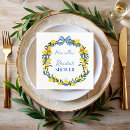 Search for lemon napkins Italian