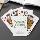 Search for your logo here playing cards Corporate