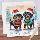 Search for doxie christmas cards Funny