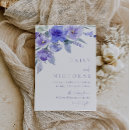 Recherche de couleur violette invitations Floral