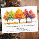 Search for trees changing colour invitations Colourful