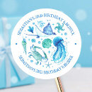 Search for ocean animals stickers Crab