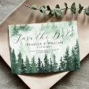 Recherche de watercolor save the date Forêt