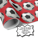 Recherche de soccer cadeau emballages Rouge