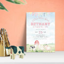 Search for pink farm invitations Sheep