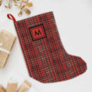 Search for red and black christmas stockings Simple