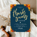 Search for gold thanksgiving invitations Dinner