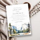 Search for national park wedding invitations Watercolor