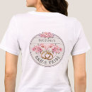 Recherche de mariage rose de fleur tshirts Féminin