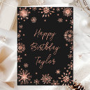Search for snowflake birthday cards Daughter