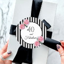 Search for black and white rose stickers Stripes