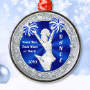 Search for dance team ornaments Pom poms