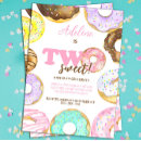 Search for pastel 2nd birthday invitations Two sweet
