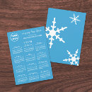 Search for blue snowflake business holiday cards Logo