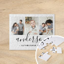 Recherche de modernes monogramm puzzles Family