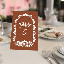 Search for brown table cards Terracotta