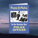 Search for police officer birthday cards Law enforcement
