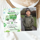 Search for garbage truck party invitations Recycling