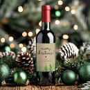 Search for pine trees wine labels Watercolor