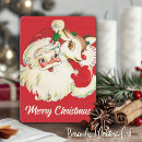 Search for rudolf christmas cards Santa