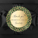 Search for leopard print thank you stickers Gold