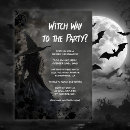 Search for wicked witch invitations Adult