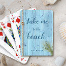Search for light blue playing cards Beach