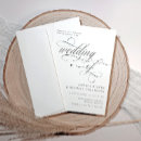 Recherche de elegant classy simple wedding invitations Élégant