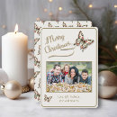 Search for butterfly christmas cards Vintage