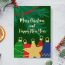 Search for pearl christmas cards Green