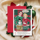 Search for funny retro christmas invitations Vintage