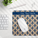 Recherche de motif royal tapis souris Fleur de lis