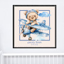 Search for airplane nursery art Boy