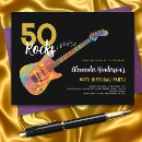Search for rockstar birthday invitations Rock n roll
