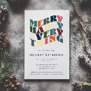 Search for casual christmas invitations Retro