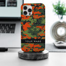 Search for orange camo iphone cases Army pattern