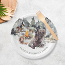 Search for enchanted forest paper plates Rustic