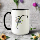 Search for letter t mugs Monogrammed