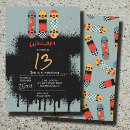 Search for spray paint invitations Blue