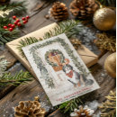 Search for snowy mountains christmas cards Vintage
