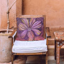 Search for bold floral pillows Purple