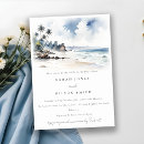 Search for tropical couples shower invitations Modern elegant