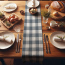 Search for blue plaid table runners Fall