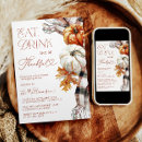 Search for eat drink be thankful invitations Pumpkin