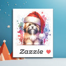 Recherche de lhasa apso autocollants Noël