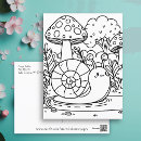 Recherche de escargots cartes postales Champignons